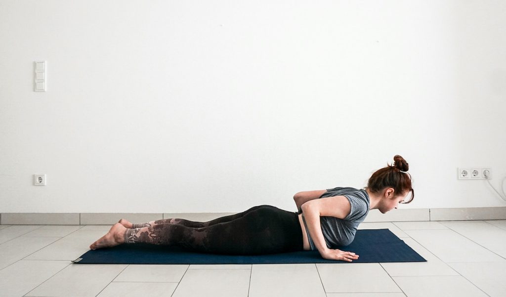 yoga poses for beginners - cobra