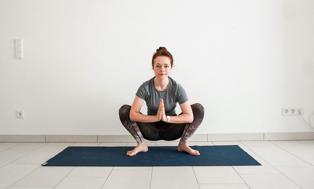 yoga poses for beginners - malasana