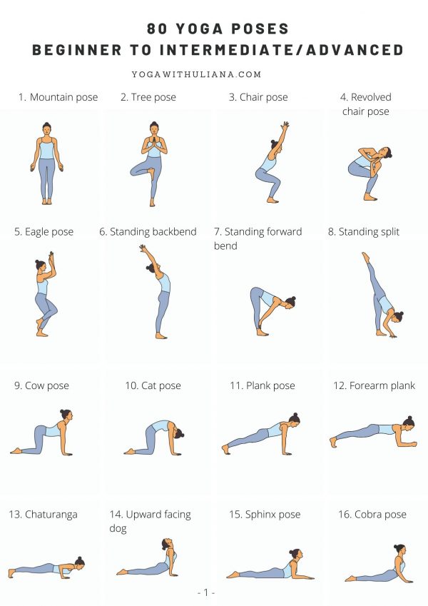 advanced yoga poses and positions