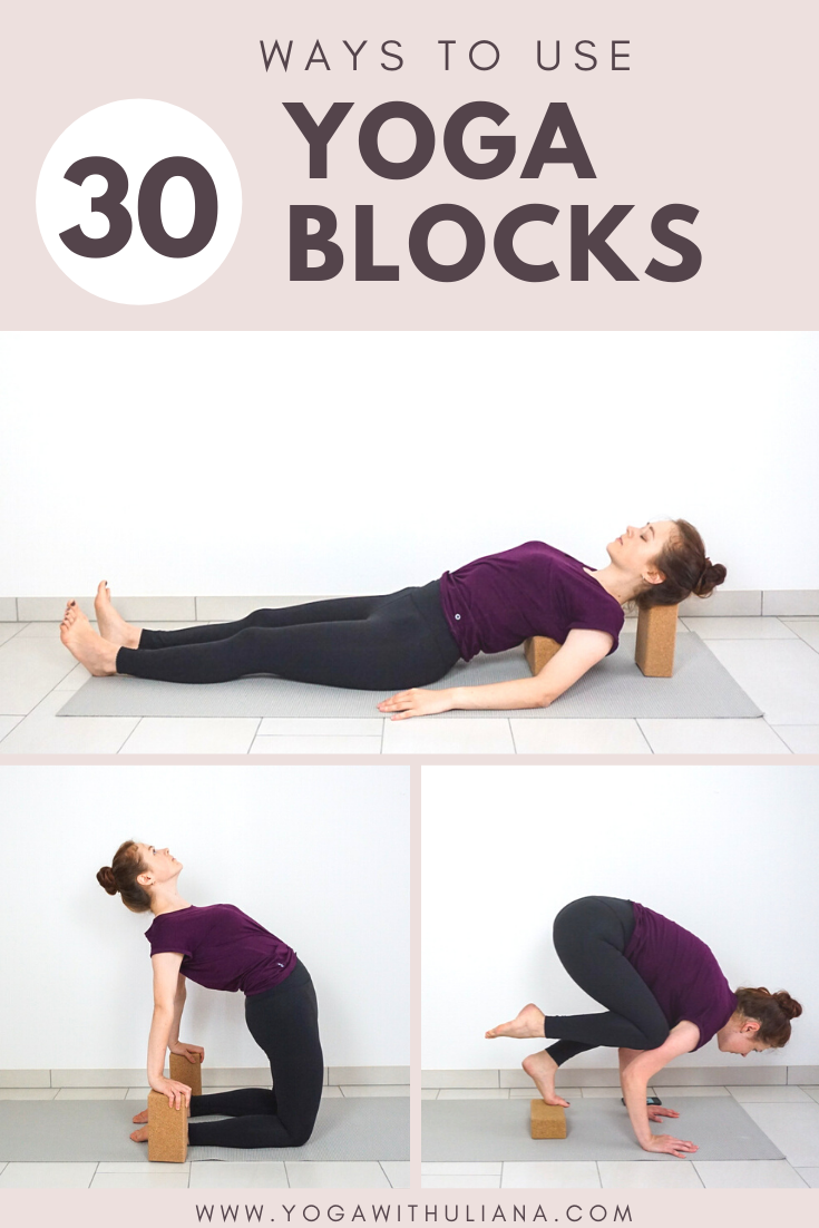 30 Ways To Use Yoga Blocks, Yoga Props