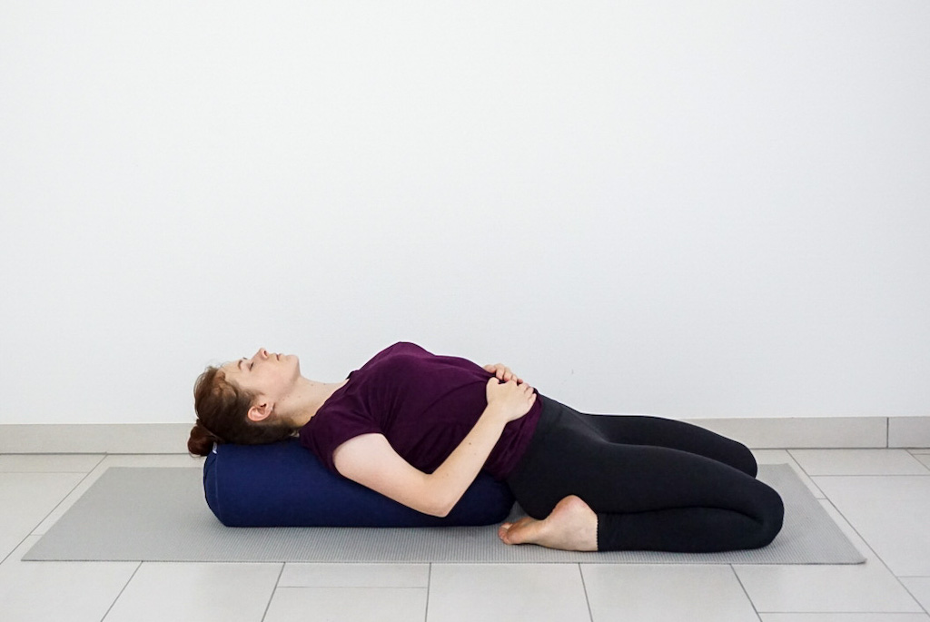 10 ways to use a yoga bolster