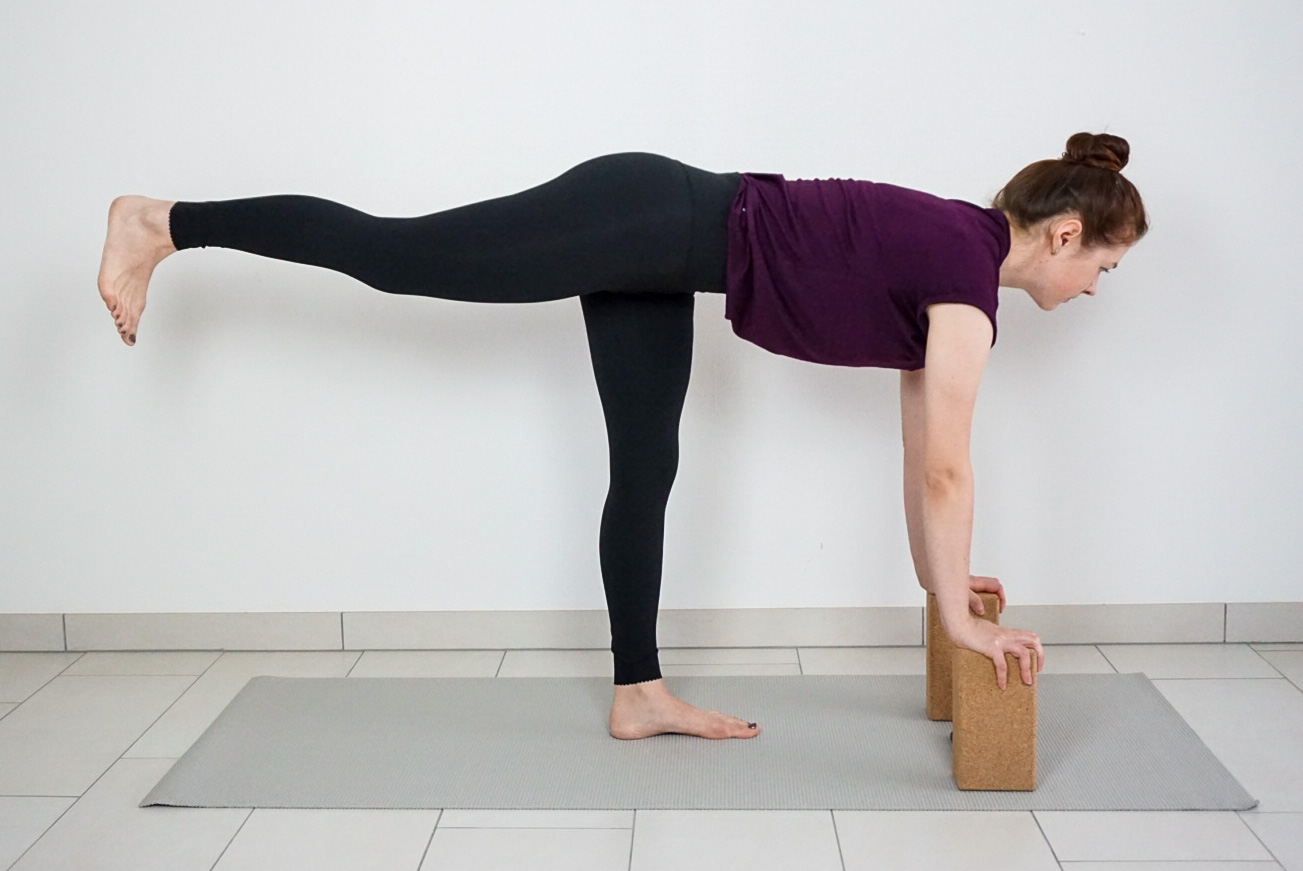 Malaika uses things to boost her yoga