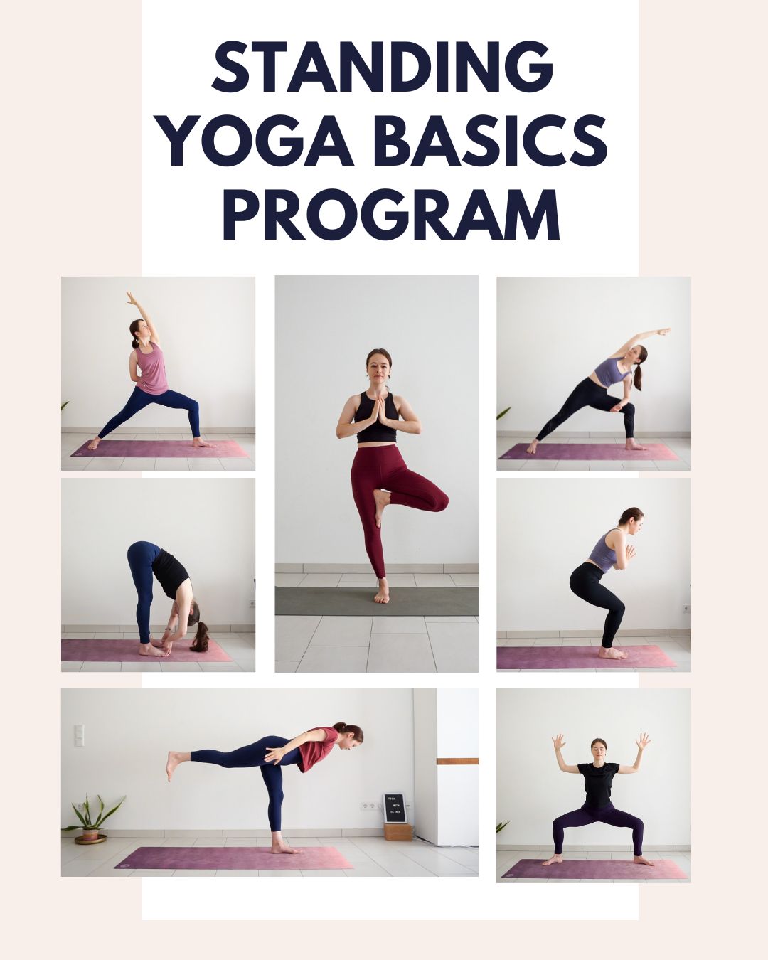 Standing Yoga Basics Program Yoga with Uliana
